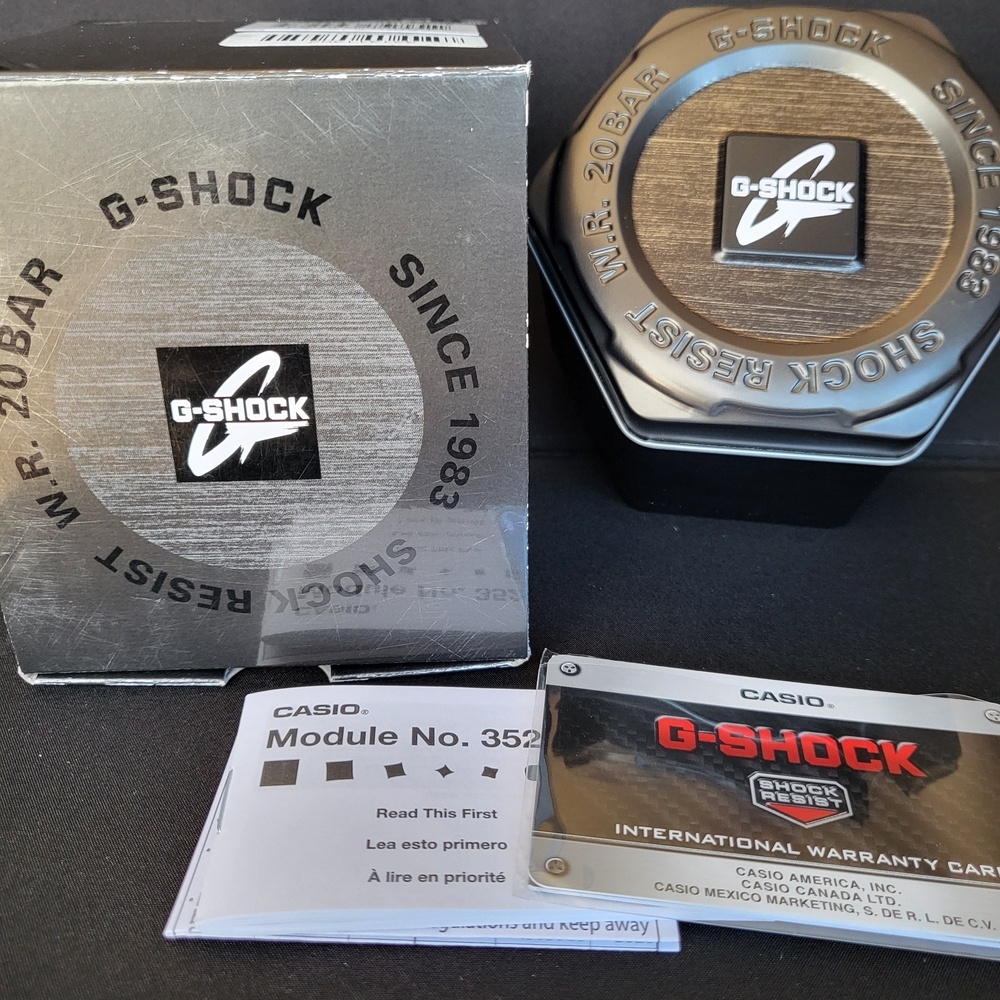 NEW!! G-SHOCK WATCH ⌚️ GM-5600YM STAINLESS STEEL,G STEEL FINE METALLIC SERIES - Picture 9 of 12